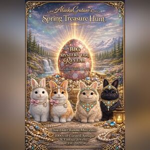 AlaskaCouture's 3/25 🐇✨️🌷Spring Treasure Hunt✨️🌷🐇MYSTERY EGG, PRIZES & FUN!!